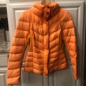 JCP Orange Puffer Winter Coat